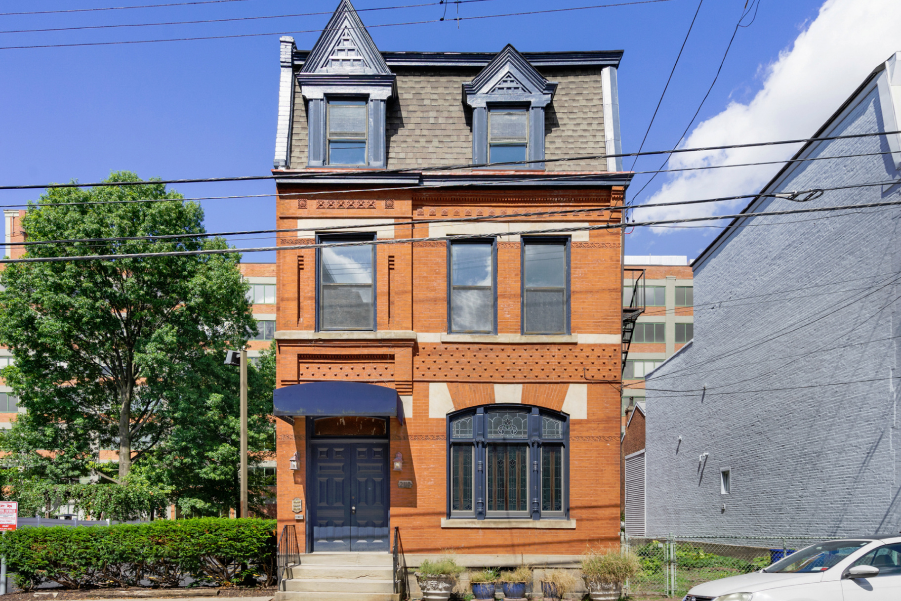Historic Pittsburgh brick rental property — 2119 Sidney Street